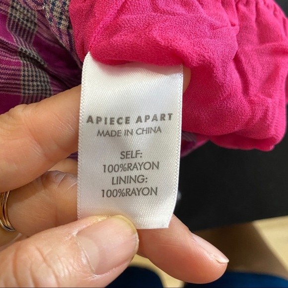 NWOT Apiece Apart off shoulder crop top - Picture 5 of 6